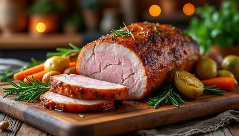 découvrez tous les conseils pour réussir la cuisson de votre rôti de porc au four et obtenir une viande moelleuse, savoureuse et parfaitement cuite à chaque fois. astuces, temps de cuisson et températures idéales vous attendent !