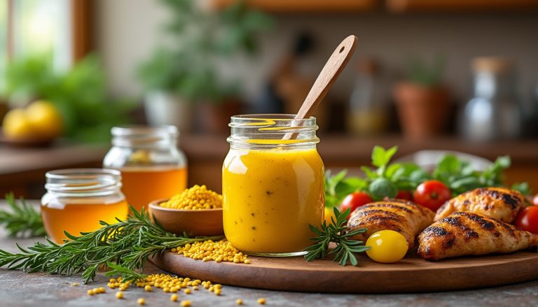 découvrez tout sur la sauce miel moutarde : la recette facile, des astuces pour la réussir et de délicieuses idées d'utilisations pour accompagner vos plats.