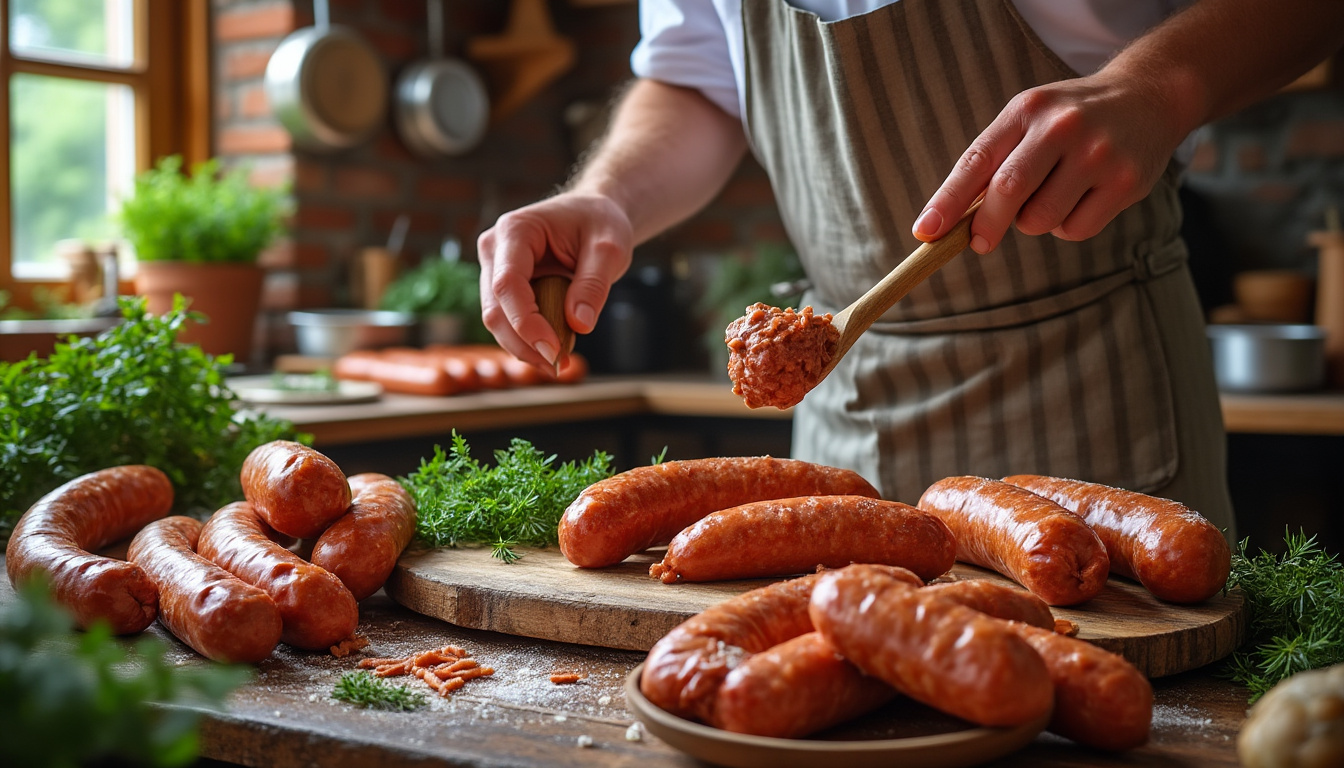 découvrez l'origine fascinante de la saucisse de strasbourg, des recettes traditionnelles et des conseils pratiques pour 2025. guide complet pour les amateurs de charcuterie et de cuisine alsacienne !