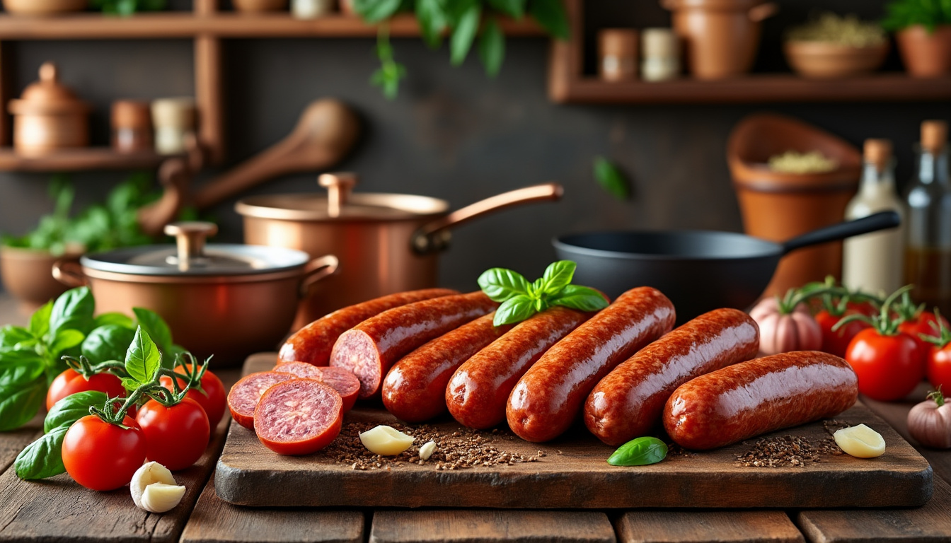 découvrez l’essentiel sur la saucisse italienne : ses origines, des recettes savoureuses et des astuces pour la cuisiner comme un vrai italien. conseils, histoire et inspirations gourmandes au rendez-vous !
