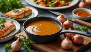 découvrez nos astuces pour réussir une sauce échalote savoureuse et facile à préparer. apprenez à sublimer vos plats de viande, de poisson ou de légumes avec cette recette incontournable et pleine de goût !