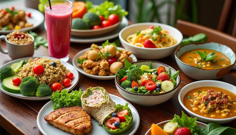 découvrez 10 idées de repas healthy, simples et délicieuses, parfaites pour manger équilibré chaque jour sans prise de tête. inspirez-vous pour vos menus quotidiens !