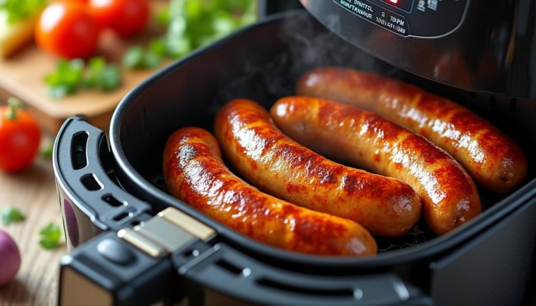 découvrez le temps de cuisson parfait pour obtenir des saucisses croustillantes à souhait avec votre air fryer. suivez nos conseils pour une cuisson facile, rapide et savoureuse !