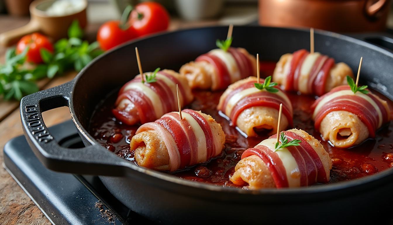 découvrez le temps de cuisson idéal pour réussir des paupiettes de veau tendres, savoureuses et parfaitement dorées. suivez nos conseils pour régaler toute la famille !