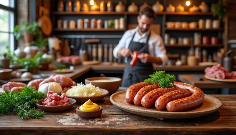 découvrez l’essentiel sur la saucisse de francfort : son origine, les étapes de fabrication traditionnelles et nos conseils pour la savourer pleinement. un guide complet pour les amateurs de charcuterie allemande !