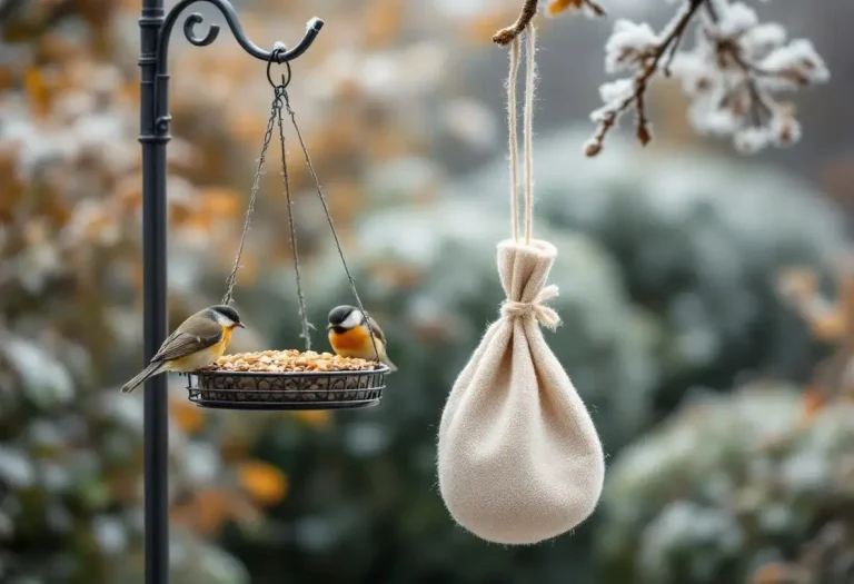 Glisser un savon dans une chaussette : l’astuce insolite qui peut vraiment sauver les oiseaux de votre jardin