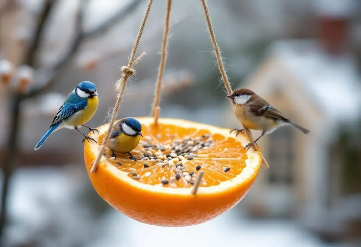 « Je l’ai posée hier, ils sont arrivés dès ce matin » : cette mangeoire maison à faire en 5 minutes devient un aimant à oiseaux