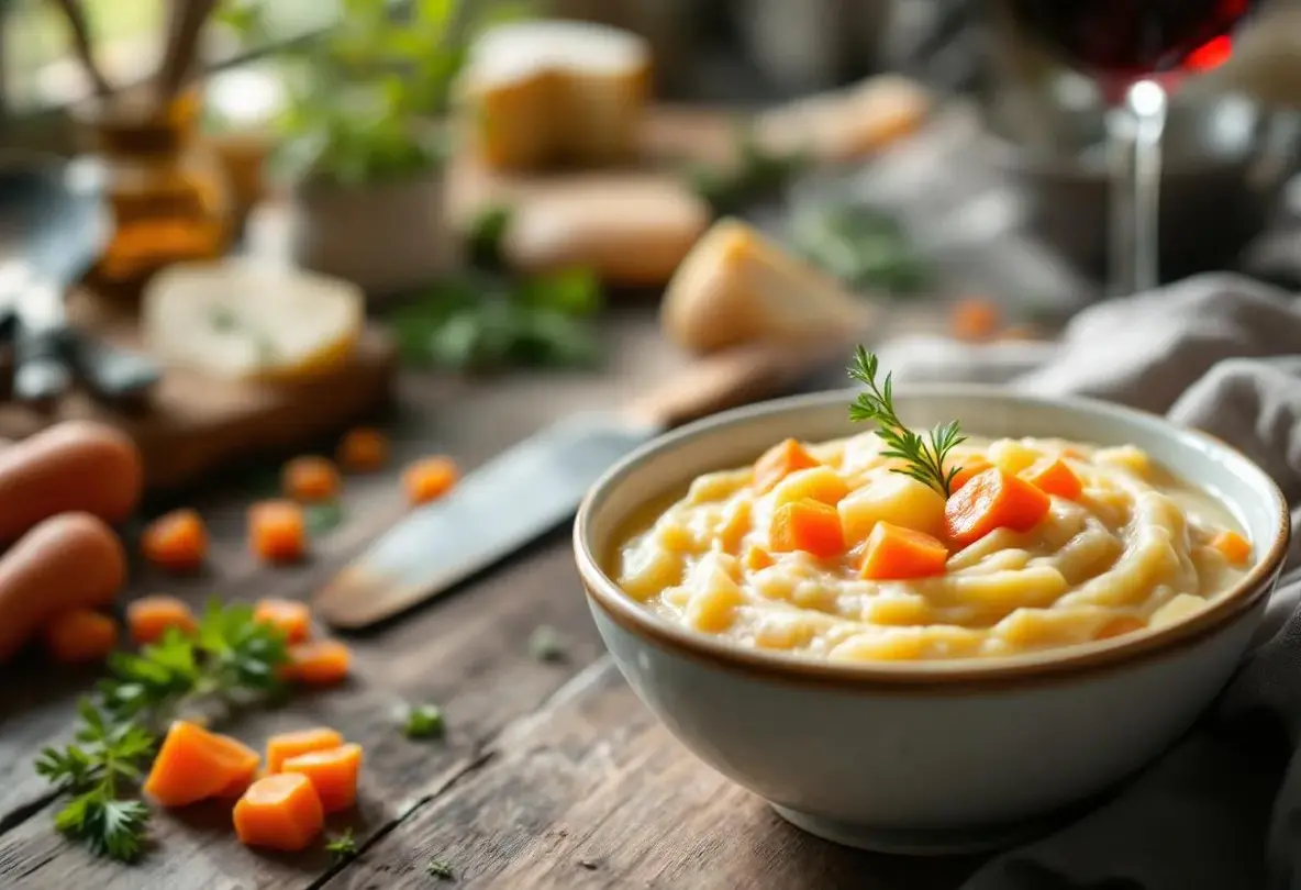 purée pomme de terre carotte