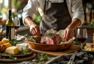 cuisson de la côte de boeuf au four