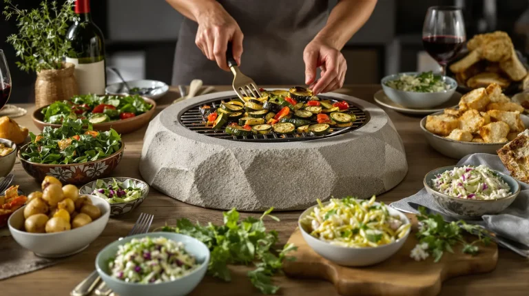 accompagner une pierrade