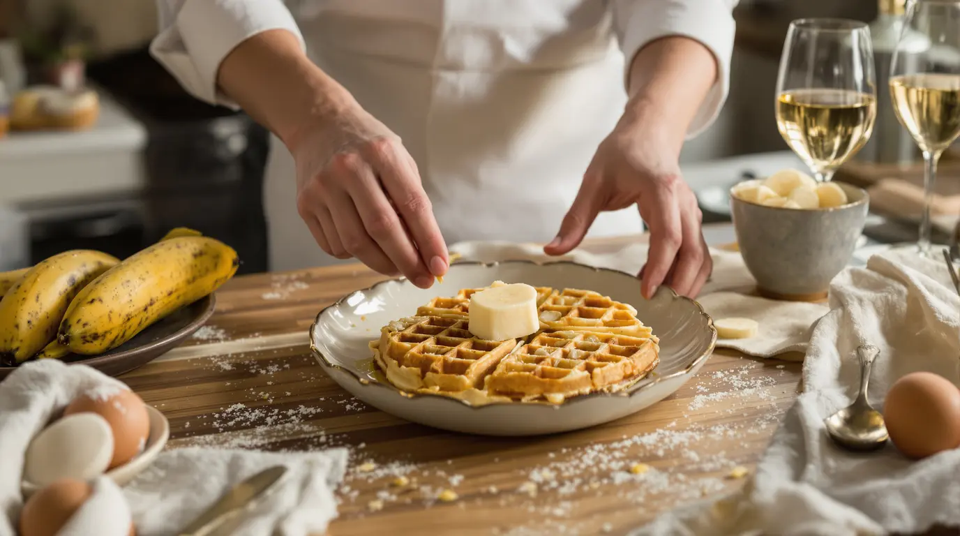 gaufres bananesques chicchew.fr